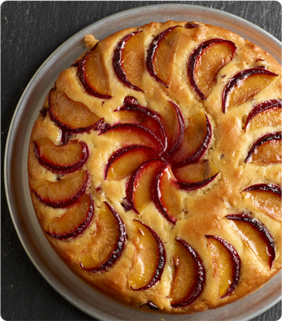 Almond Plum Cake