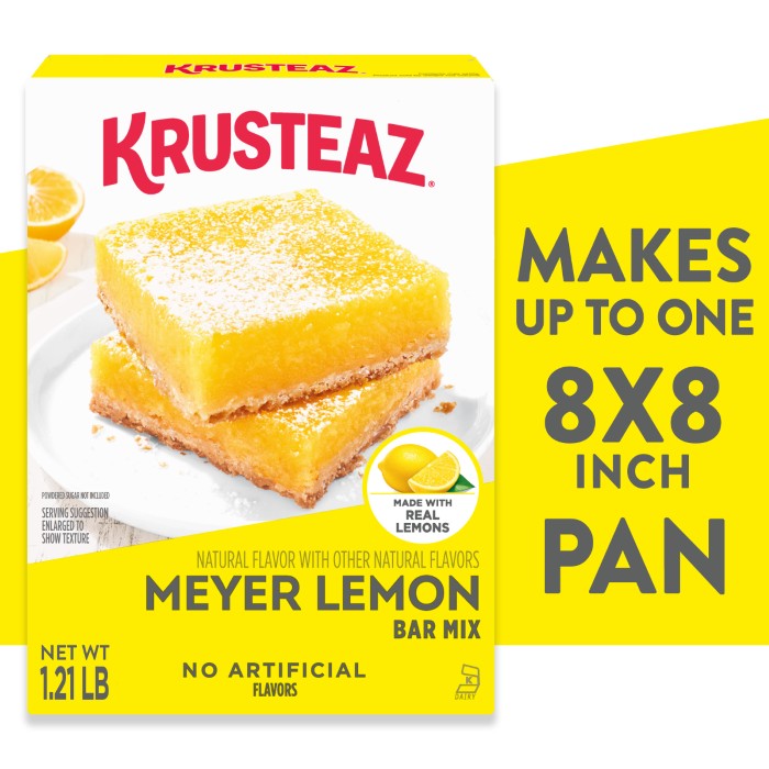 Meyer Lemon Bar