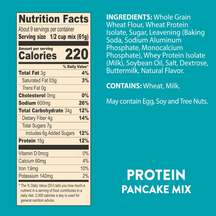 Buttermilk Protein Pancake