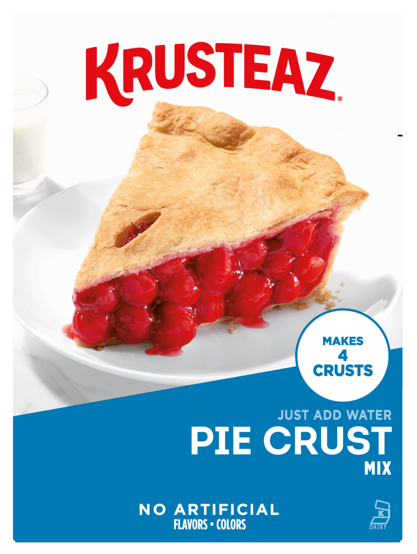 Box of Krusteaz Pie Crust Mix