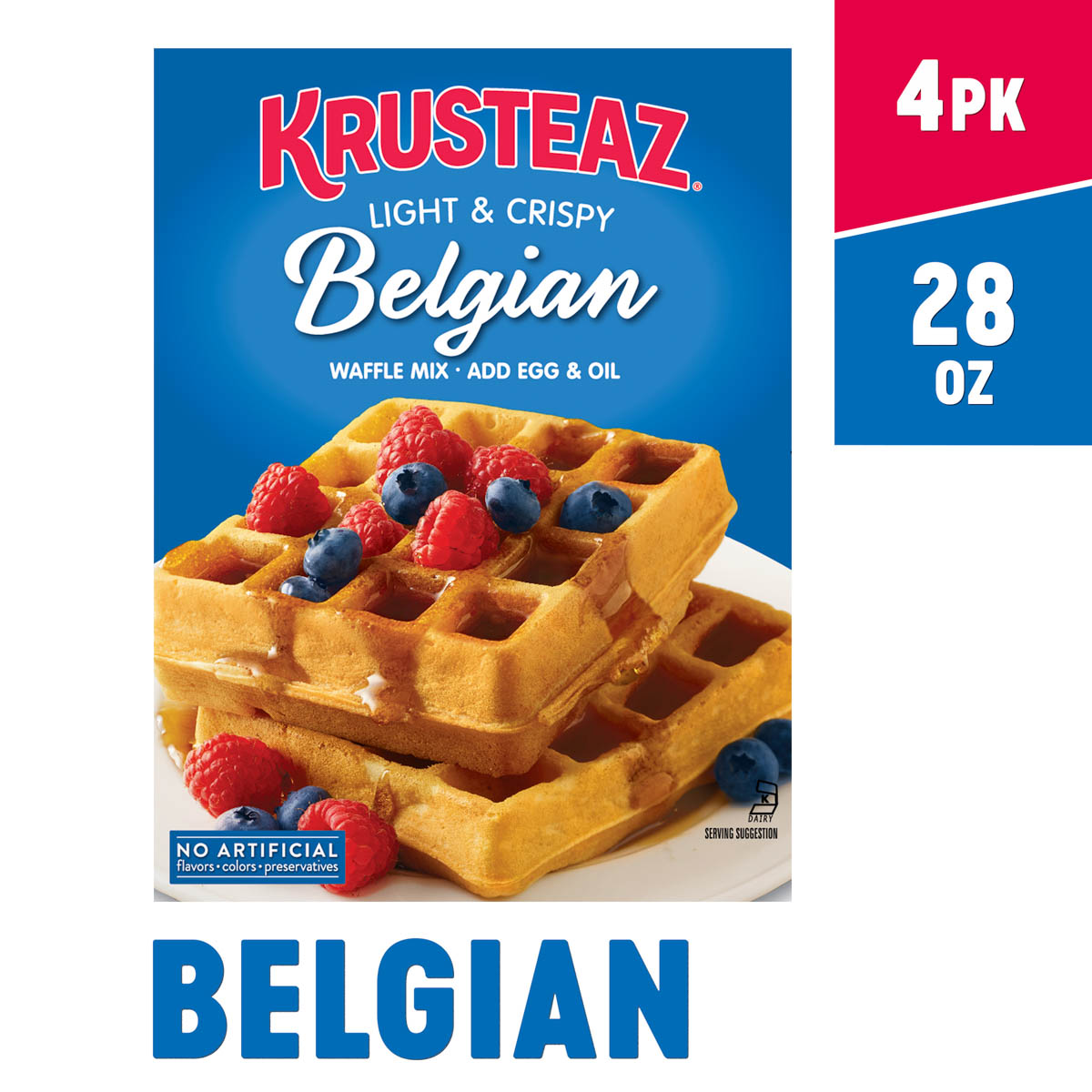 Belgian Waffle Mix Krusteaz