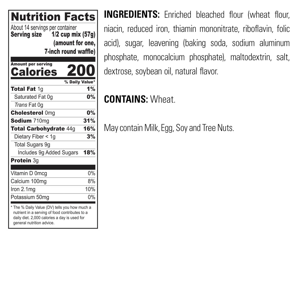 Belgian Waffle Krusteaz