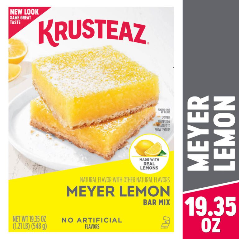 Meyer Lemon Bar Krusteaz