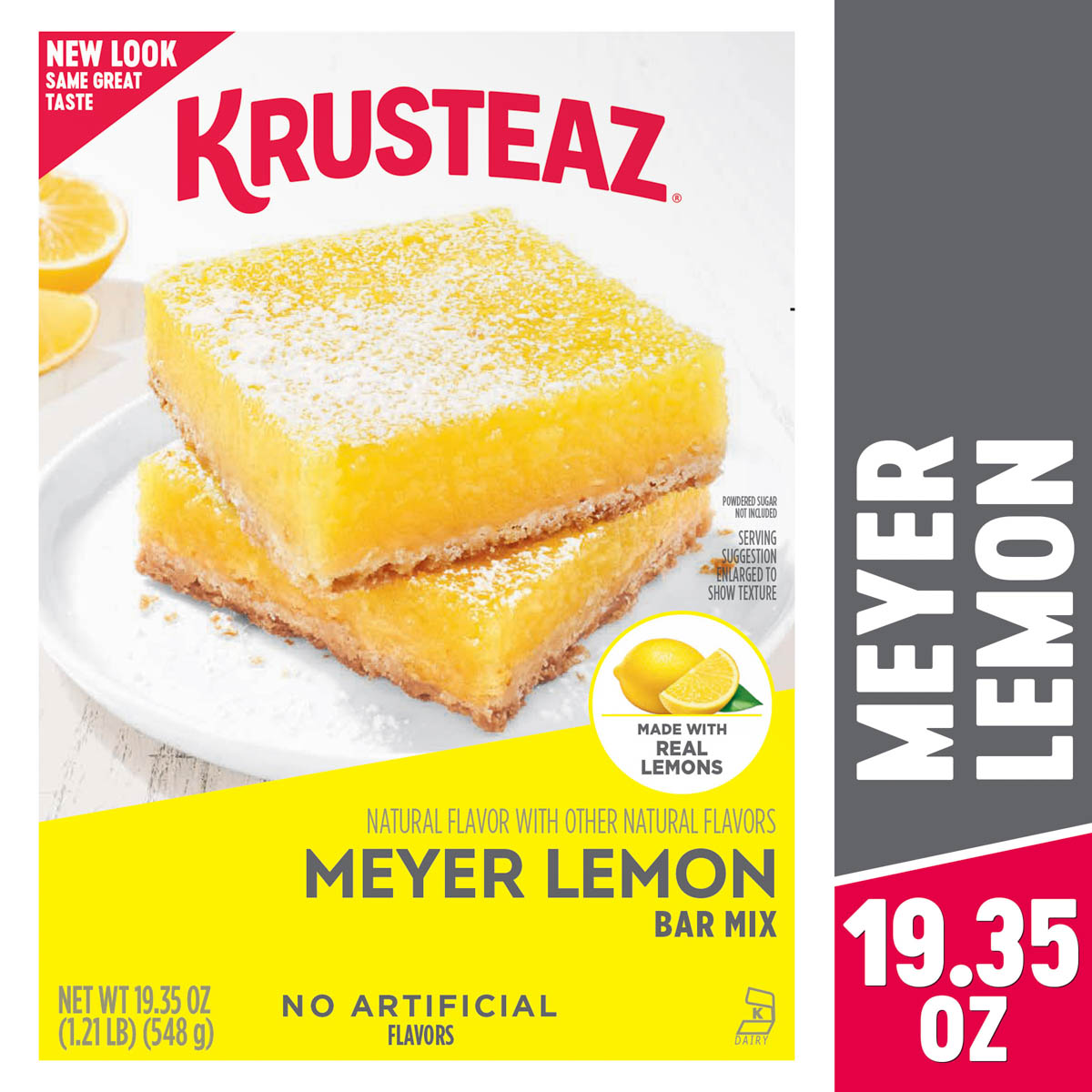 Meyer Lemon Bar Krusteaz
