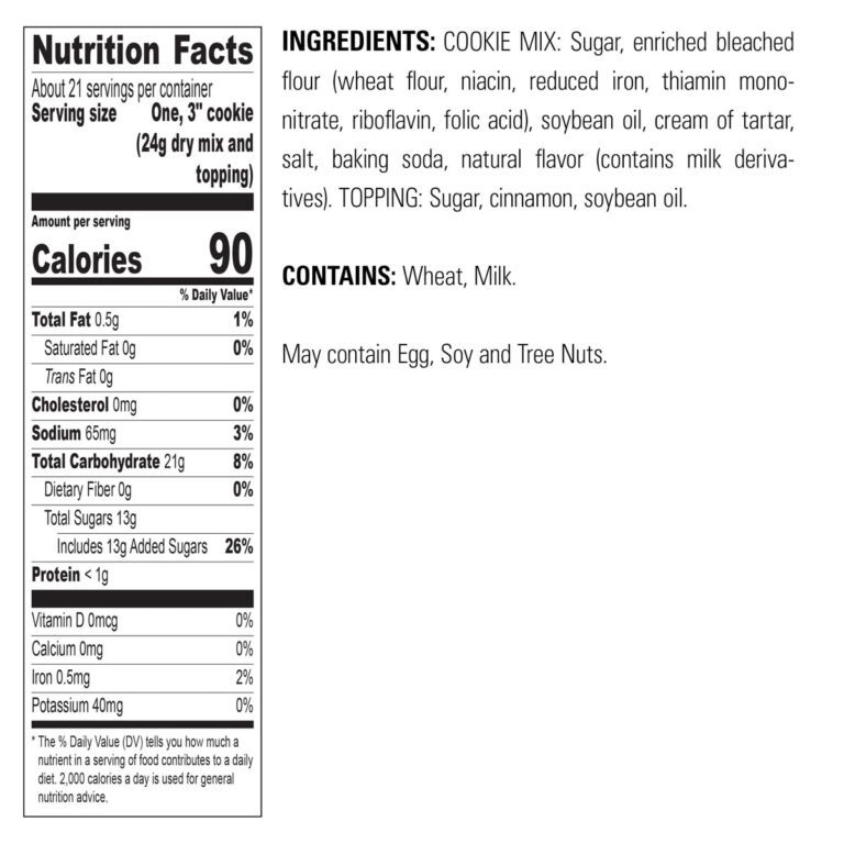 Snickerdoodle Cookie Krusteaz