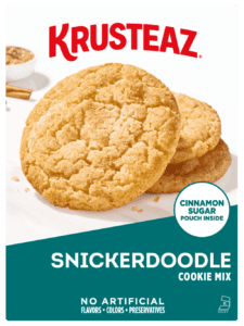 Box of Krusteaz Snickerdoodle Cookie Mix