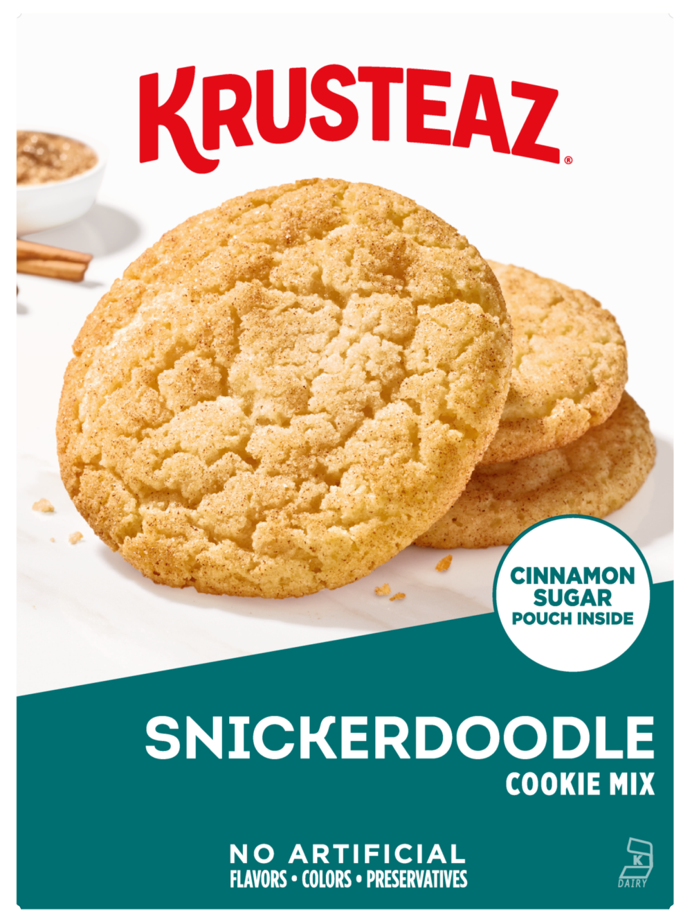 Box of Krusteaz Snickerdoodle Cookie Mix