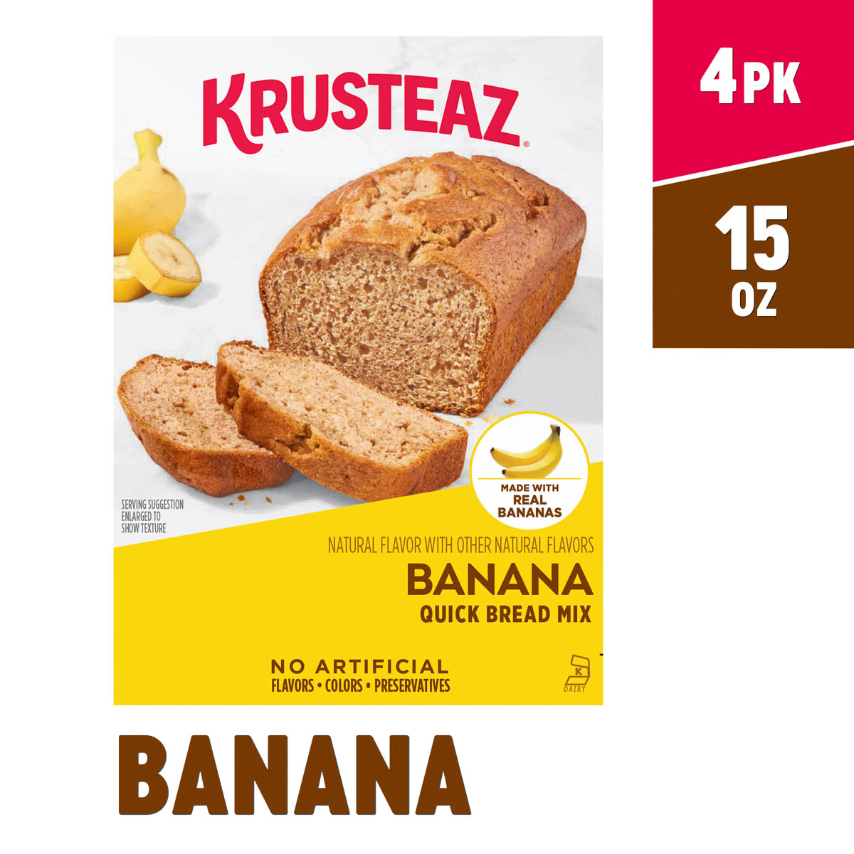 Banana Quick Bread Krusteaz