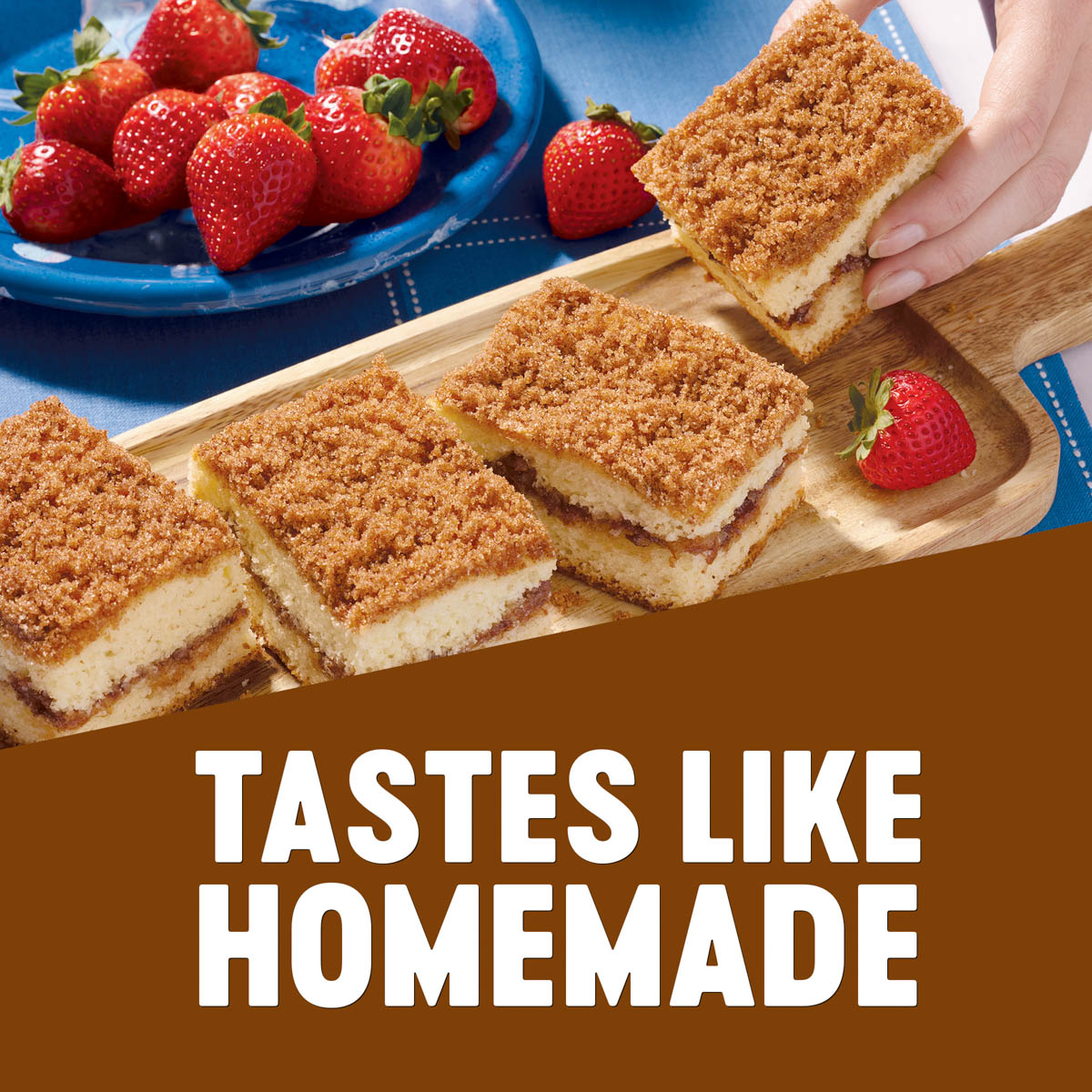 Cinnamon Swirl Crumb Cake & Muffin Mix Krusteaz