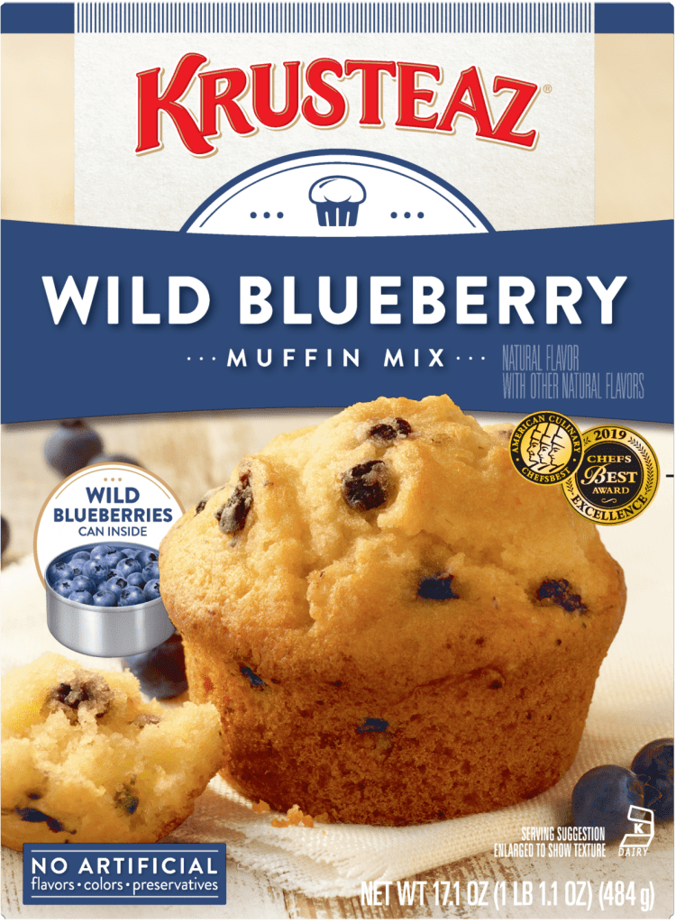Wild Blueberry Muffin Krusteaz