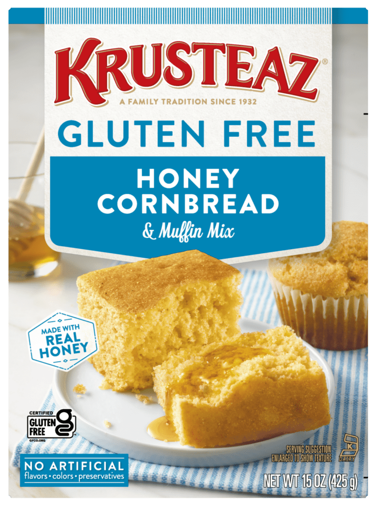Gluten Free Honey Cornbread Krusteaz