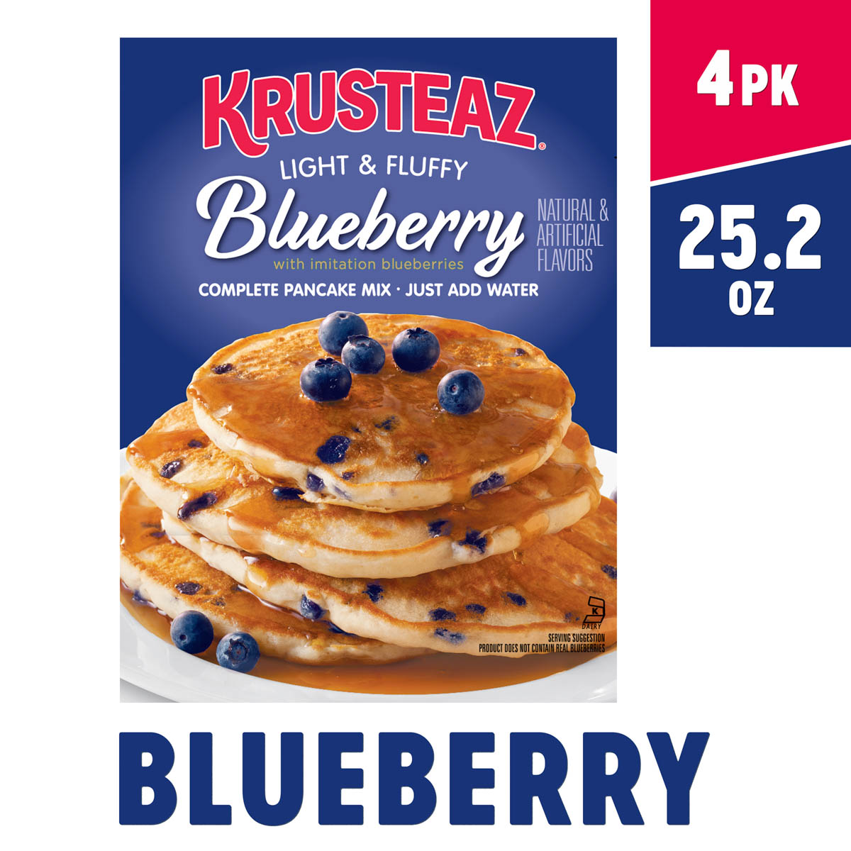 Blueberry Pancake Krusteaz