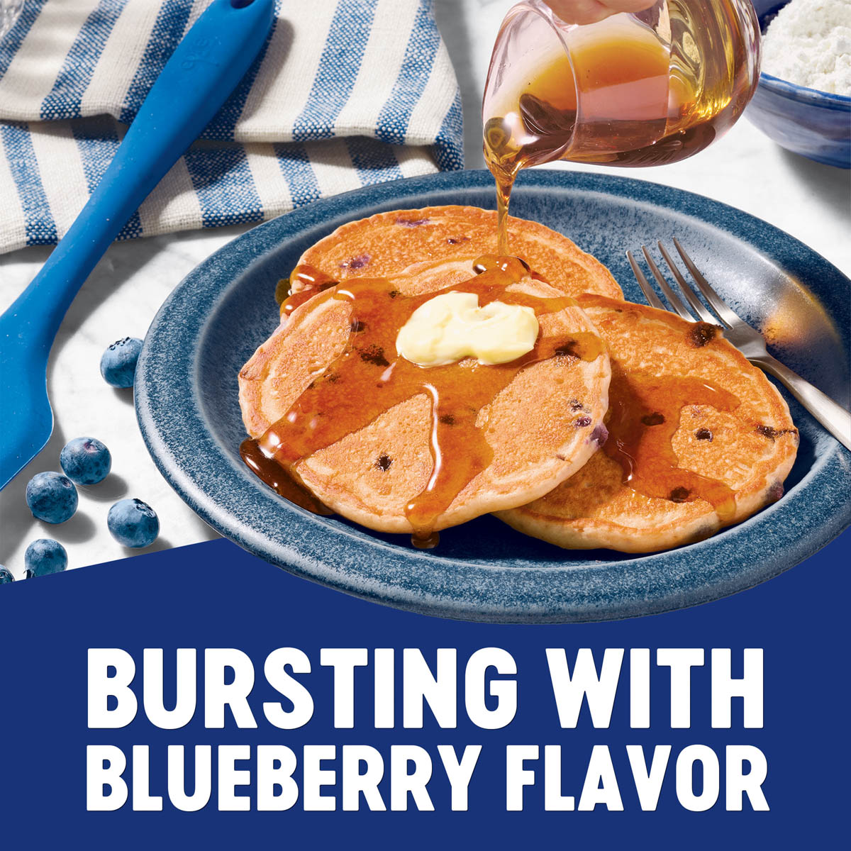 Blueberry Pancake Mix Krusteaz