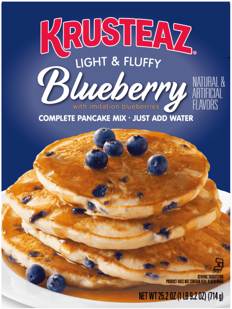 Blueberry Banana Pancakes Krusteaz