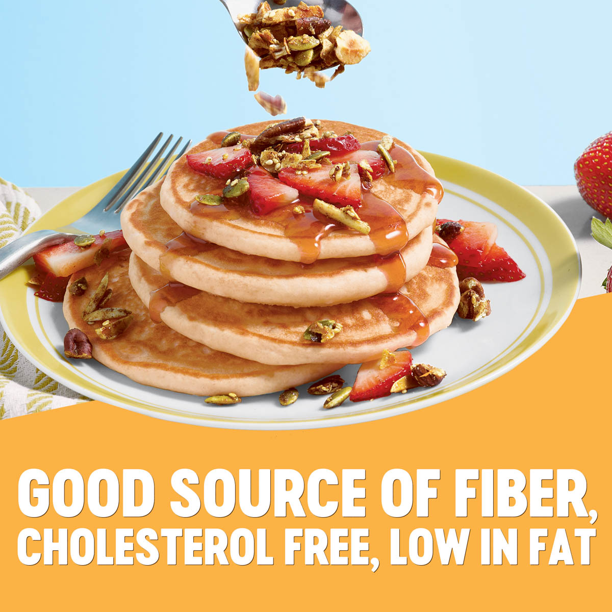 Heart Healthy Buttermilk Pancake Mix Krusteaz