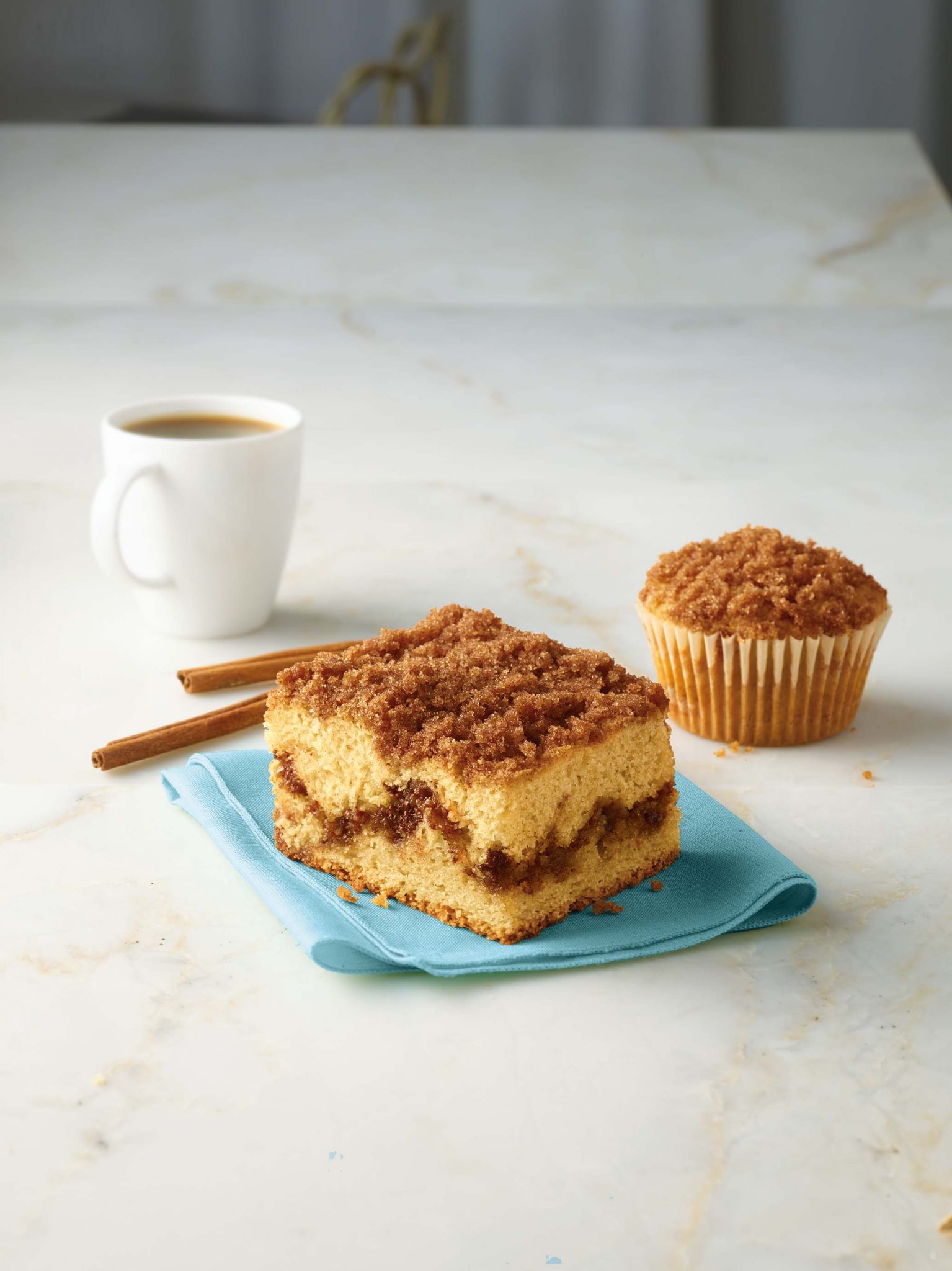 Gluten Free Cinnamon Crumb Cake Krusteaz