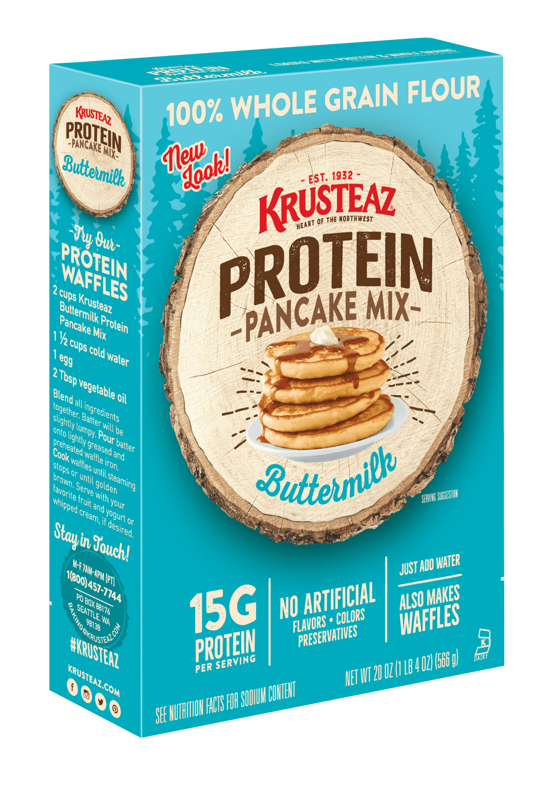 Protein Buttermilk Pancake Krusteaz