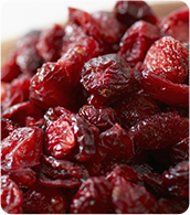 Dried cranberries