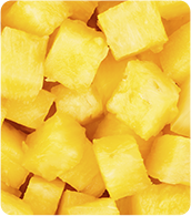 Pineapple chunks