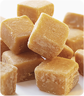 Toffee cubes