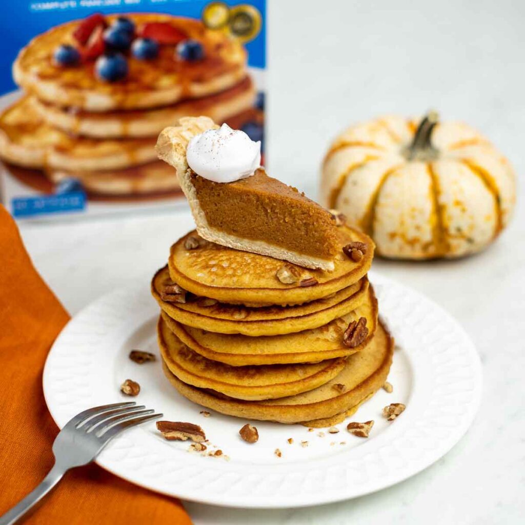 Pumpkin Pie Pancakes Krusteaz
