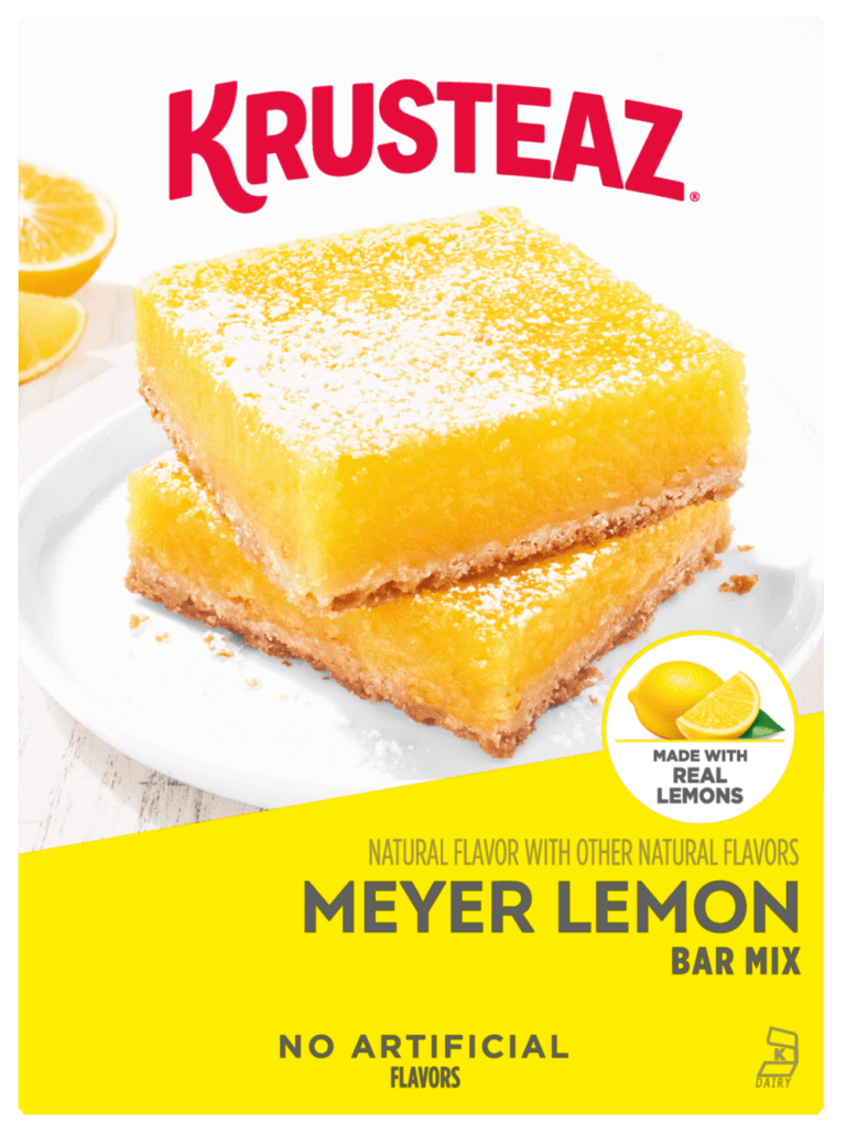 Blueberry Lemon Cream Bars Krusteaz