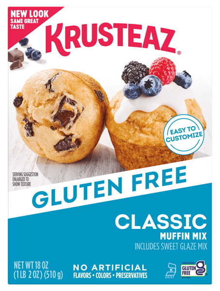 Box of Krusteaz Gluten Free Vanilla Muffin Mix Thumbnail