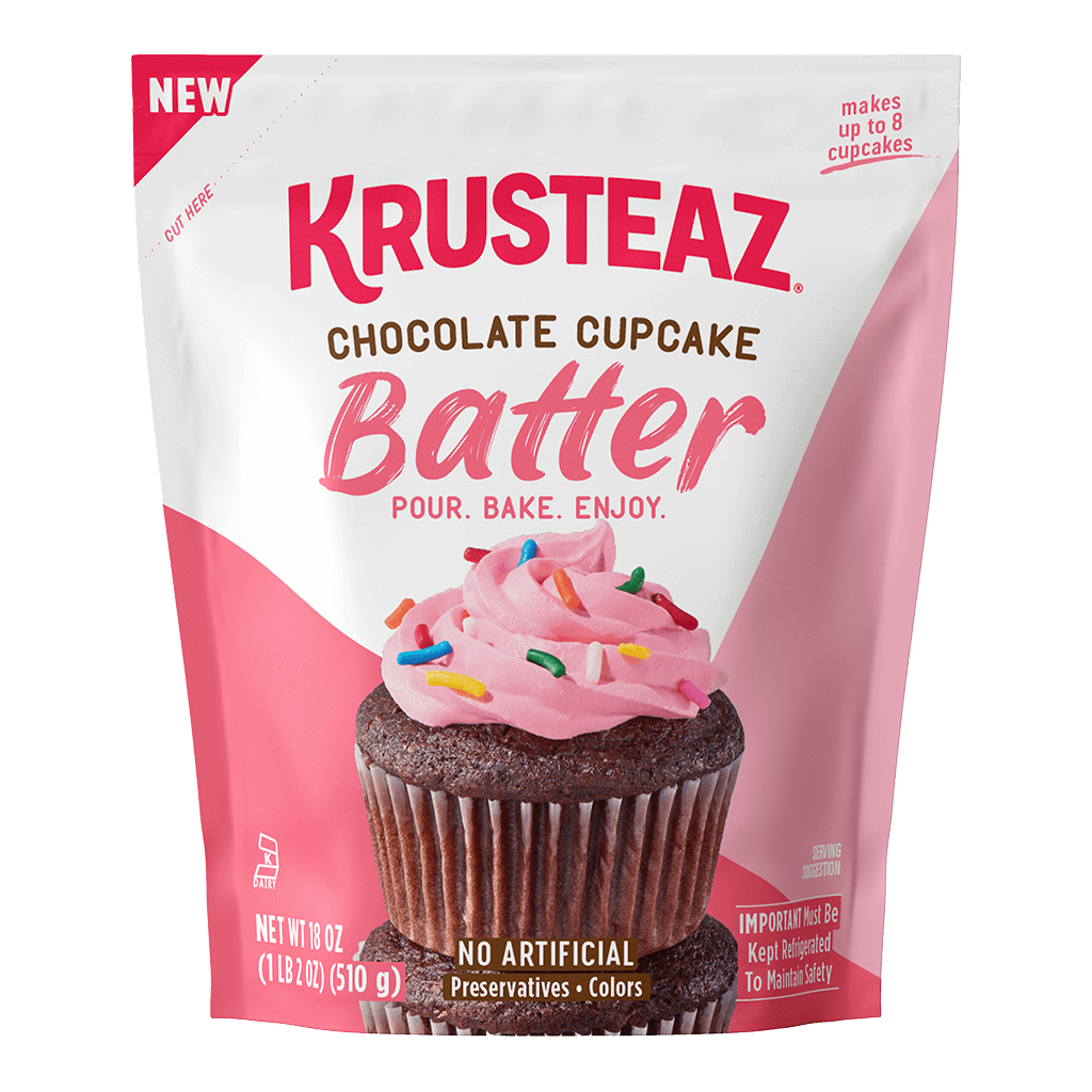 NEW Chocolate Cupcake Batter Krusteaz