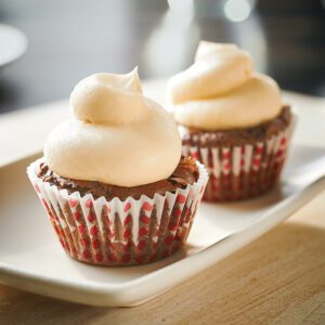 Frosted Espresso Brownie Bites