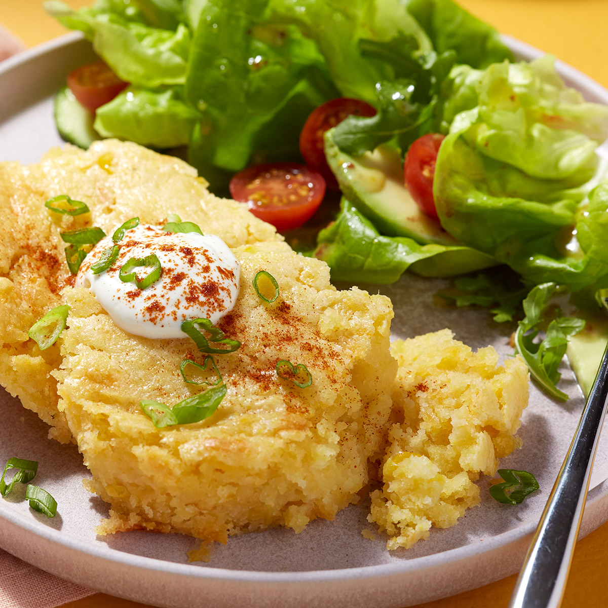 Krusteaz Cheesy Corn Casserole