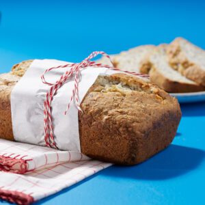 Krusteaz almond coconut banana loaf