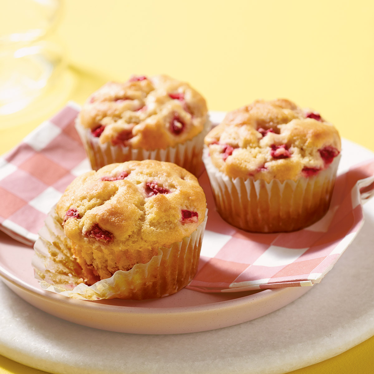 Krusteaz Strawberry Corn Muffins