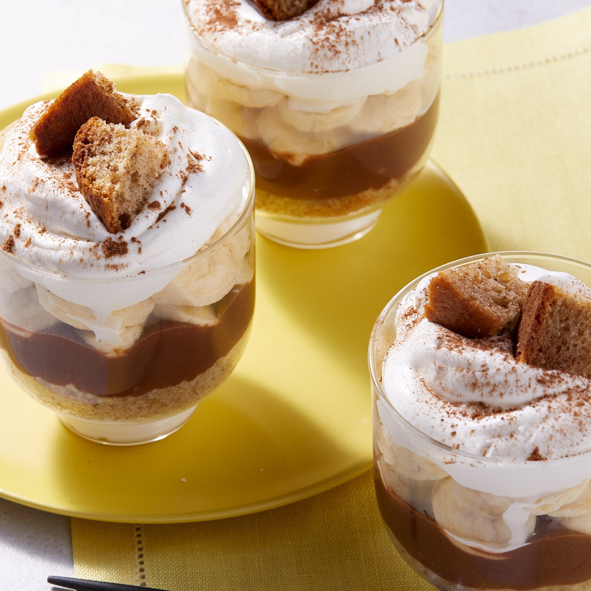 Krusteaz Chocolate Banana Mini Trifles