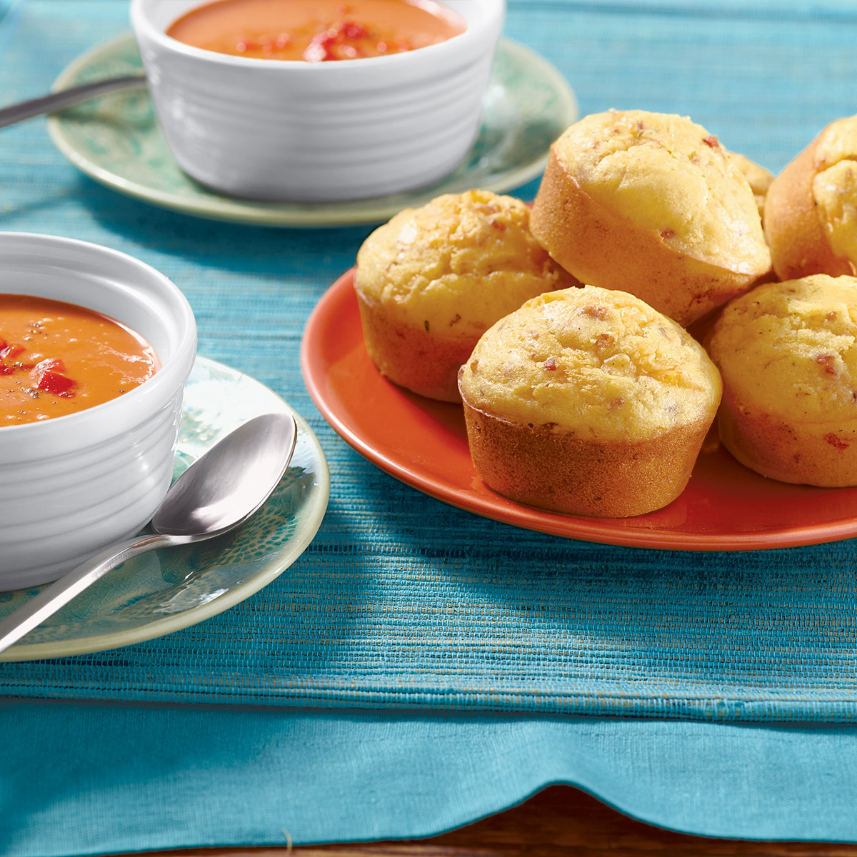 Krusteaz Cheesy Bacon Ranch Corn Muffins