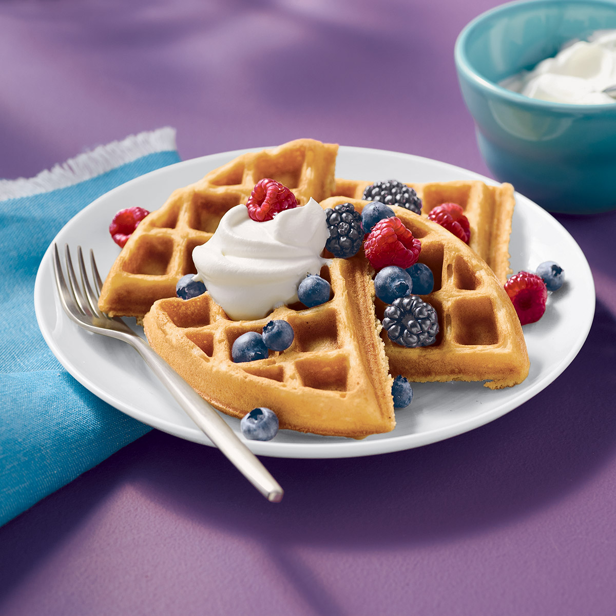 Krusteaz Sweet Cream Waffles