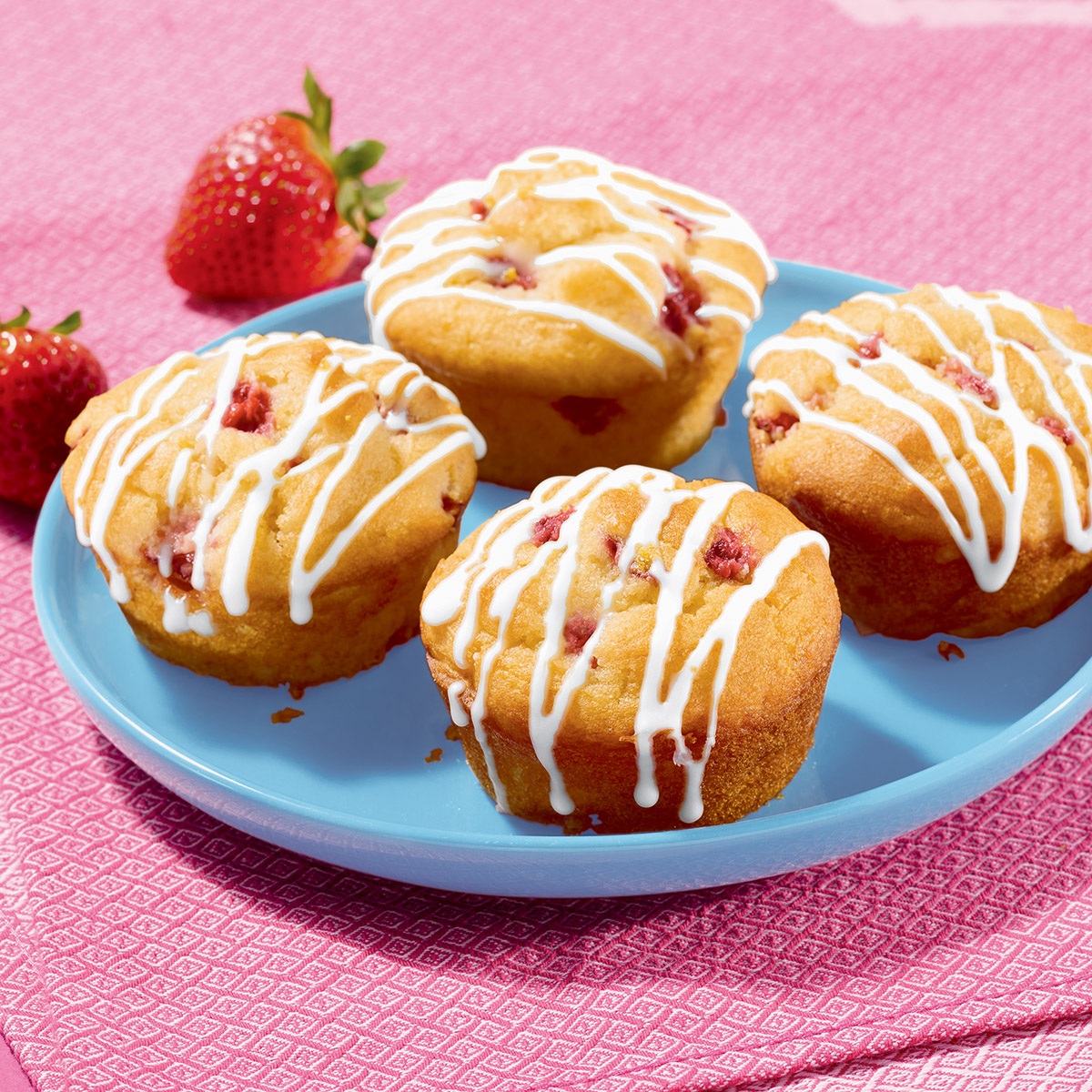 Krusteaz Strawberry Lemonade Muffins